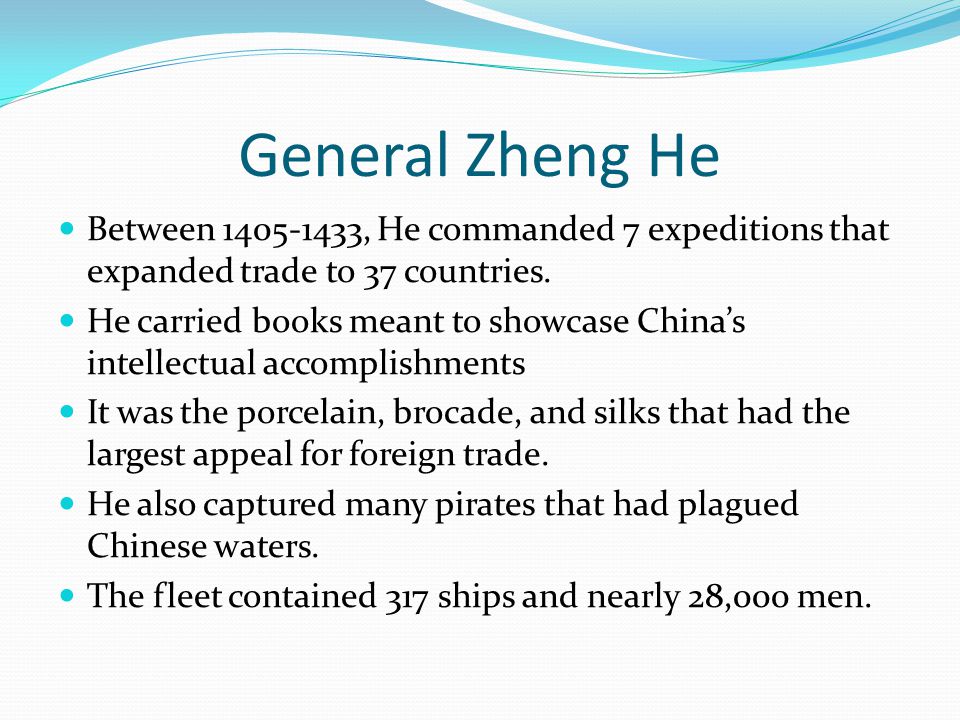 zheng he accomplishments