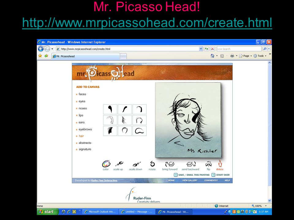 Mr. Picasso Head!