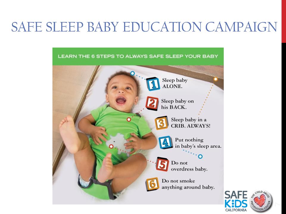 7 SAFE SLEEP BABY EDUCATION CAMPAIGN