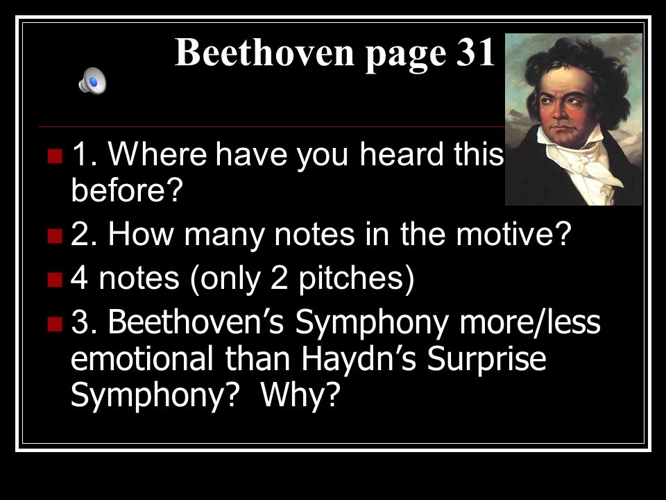 Beethoven page Where have you heard this before.
