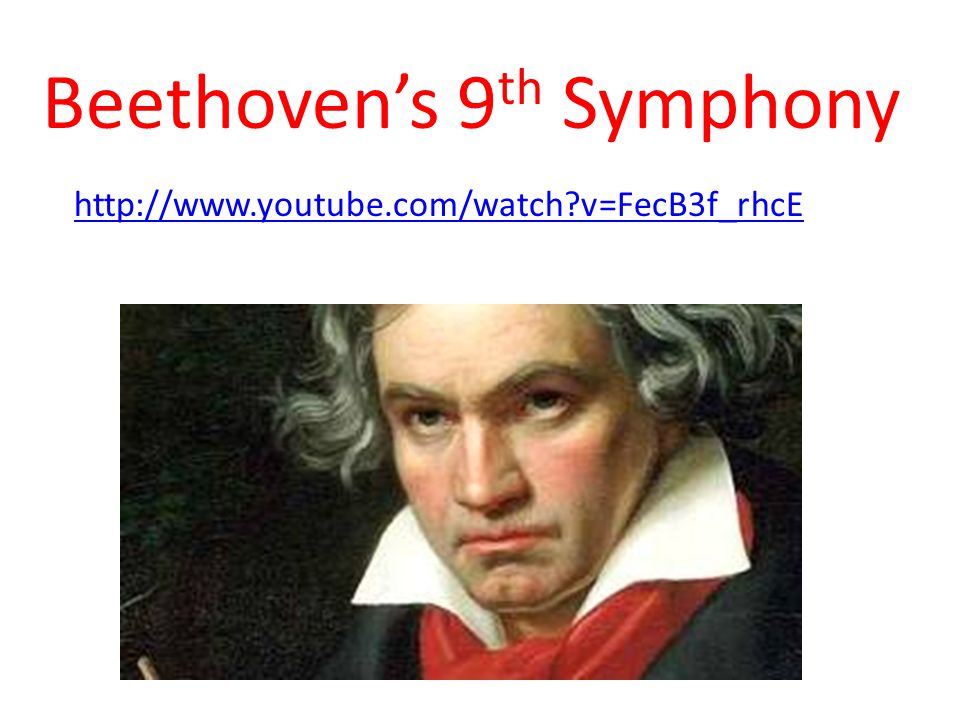Music He wrote symphonies, sonatas, concertos, and other orchestral work.
