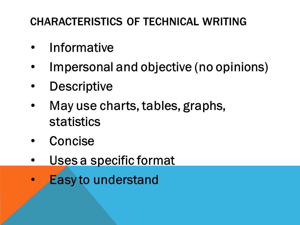 Use Of Charts Graphs And Tables In Technical Writing