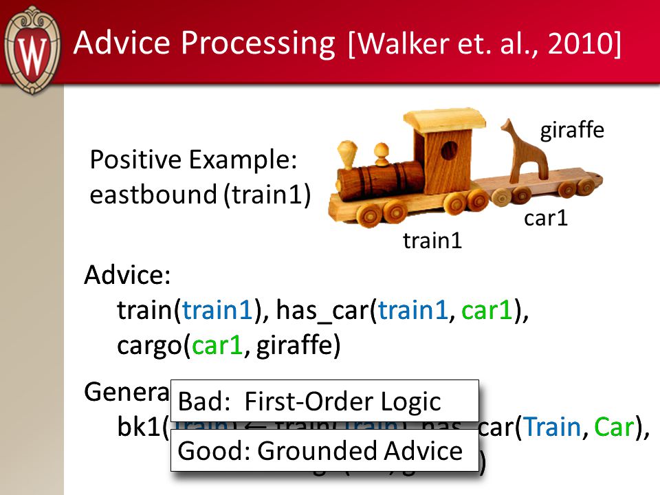 Advice Processing [Walker et.
