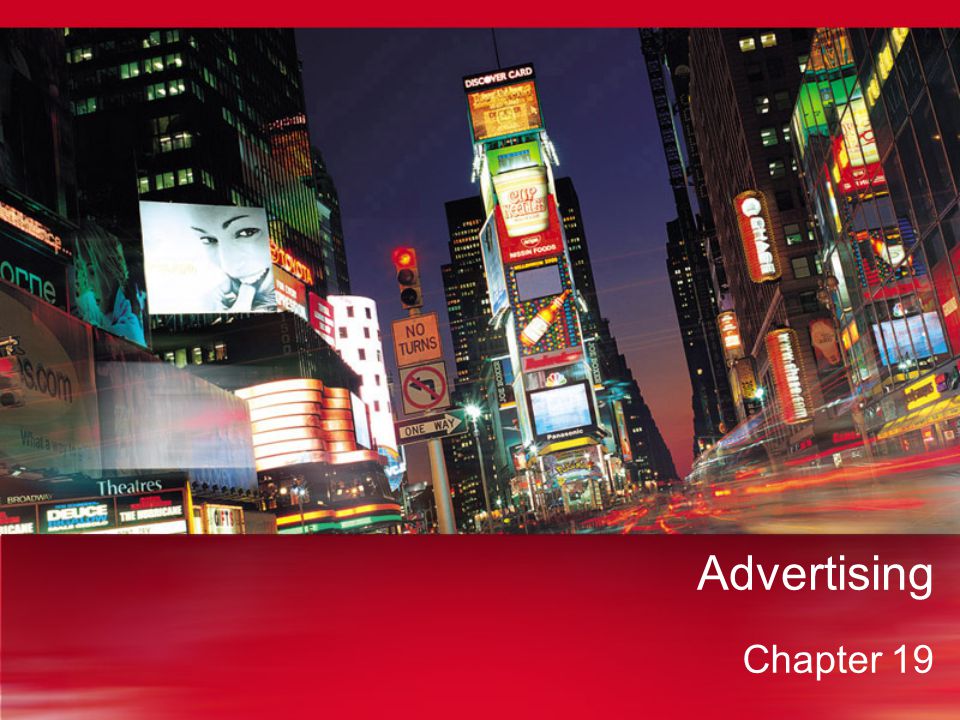 Advertising Chapter 19