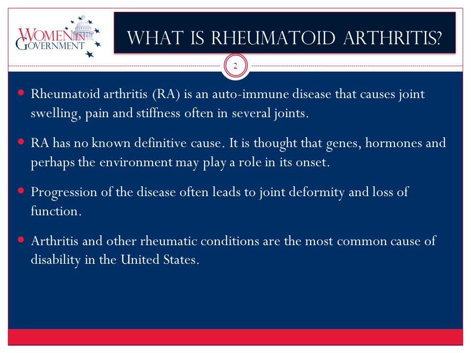 2 What is Rheumatoid Arthritis.