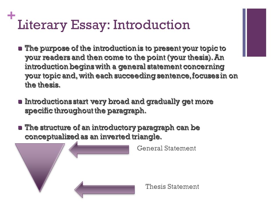 Business Communication Essay Literary Essay Introduction The Purpose Of The Introduction Is To Present Your Topic To Science And Literature Essay also E Business Essay The Paragraph Literary Essay Eng D What Is The Purpose Of A Good Proposal Essay Topics