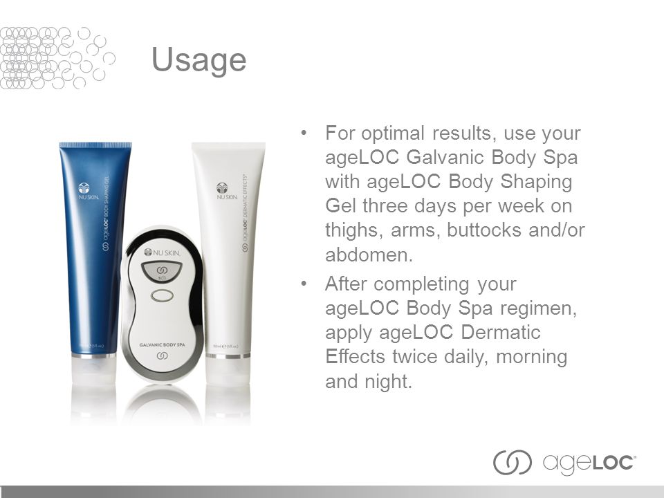 AgeLOC ® Body Shaping Gel. Like other organs of the body, the physiological  functions and structures within the skin continuously decline with aging. -  ppt download