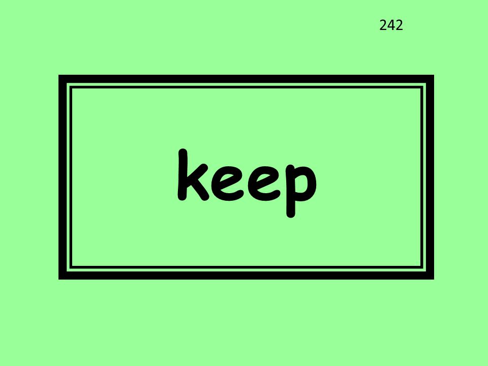 keep 242