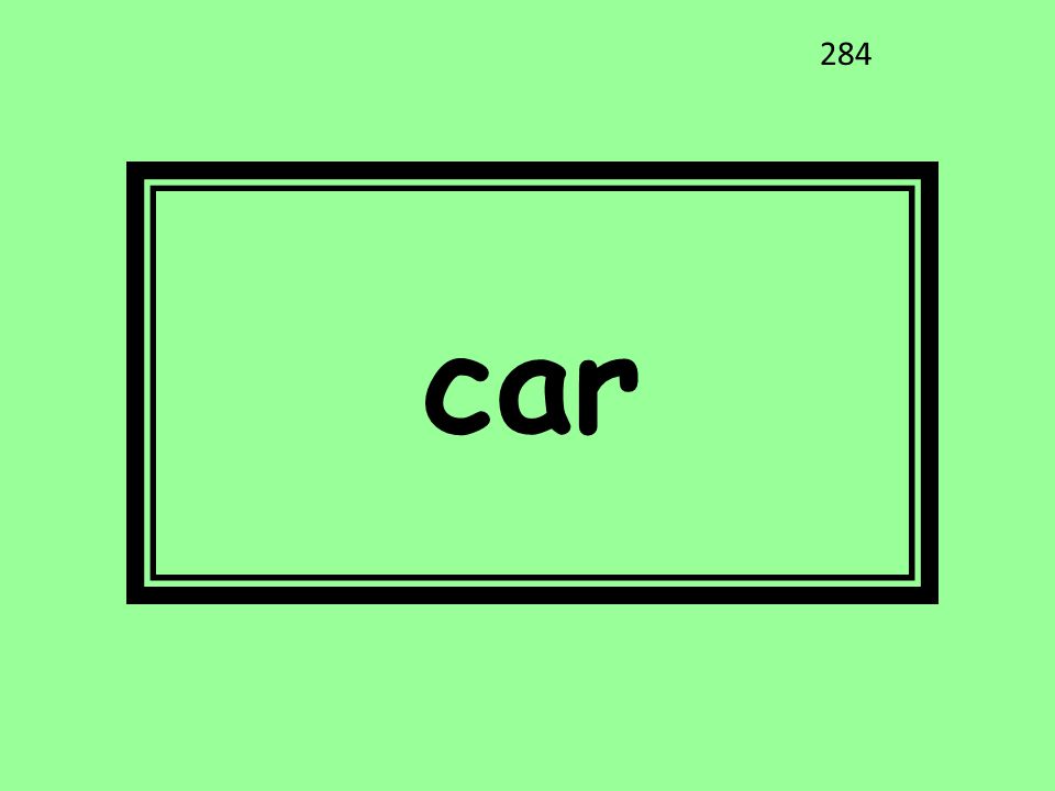car 284