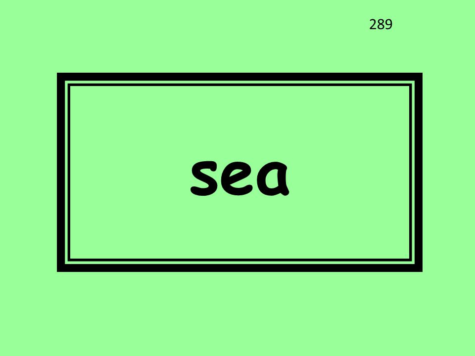 sea 289