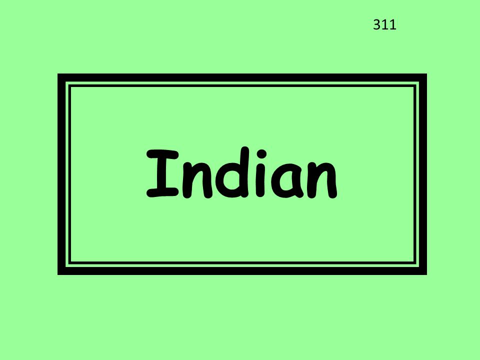 Indian 311