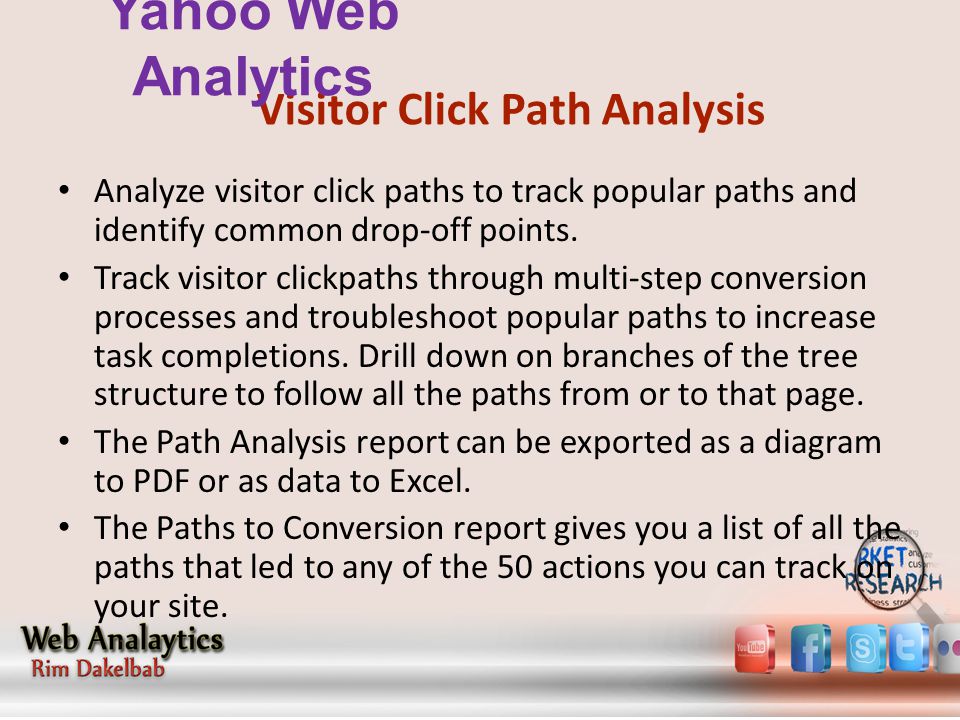 Visitor Click Path Analysis Analyze visitor click paths to track popular paths and identify common drop-off points.