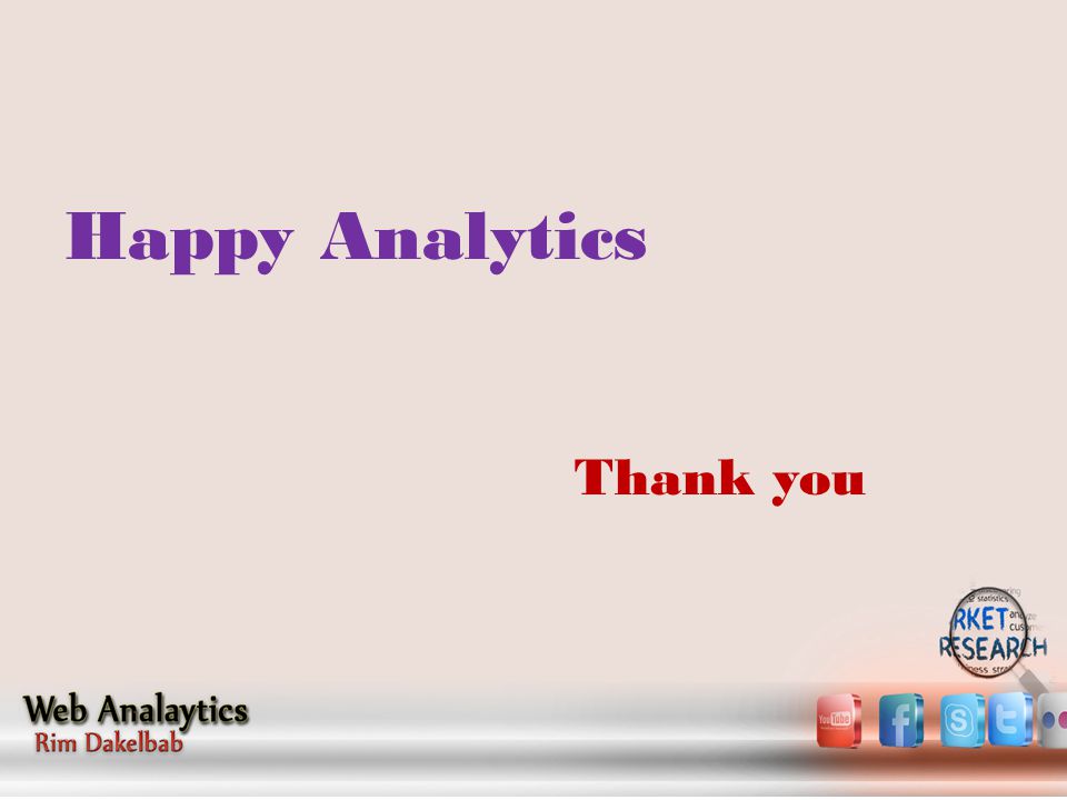 Happy Analytics Thank you