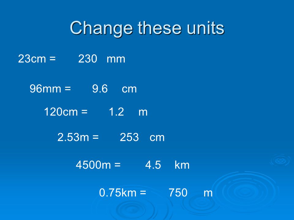METRIC MEASURES  Know the different units for length, weight, capacity  (also in abbreviated form)  Be able to convert from one metric unit to  another. - ppt download
