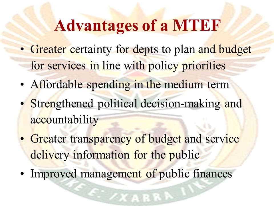What is the MTEF.