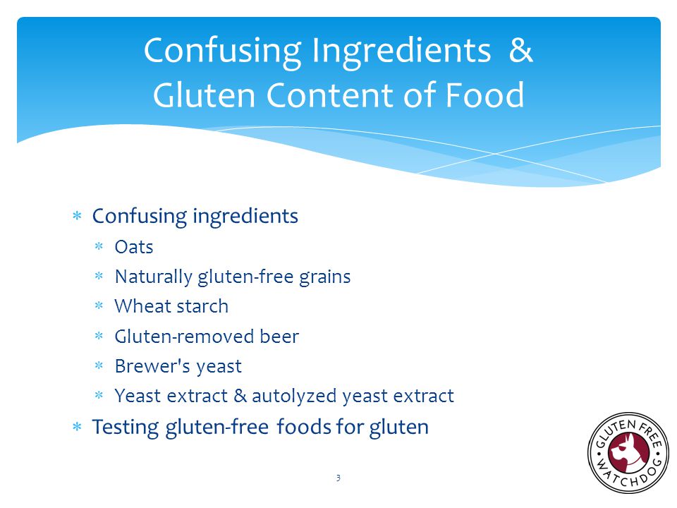 is autolyzed yeast extract gluten free