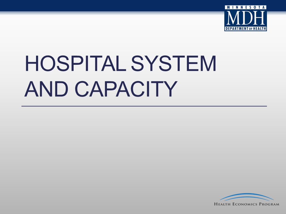 HOSPITAL SYSTEM AND CAPACITY