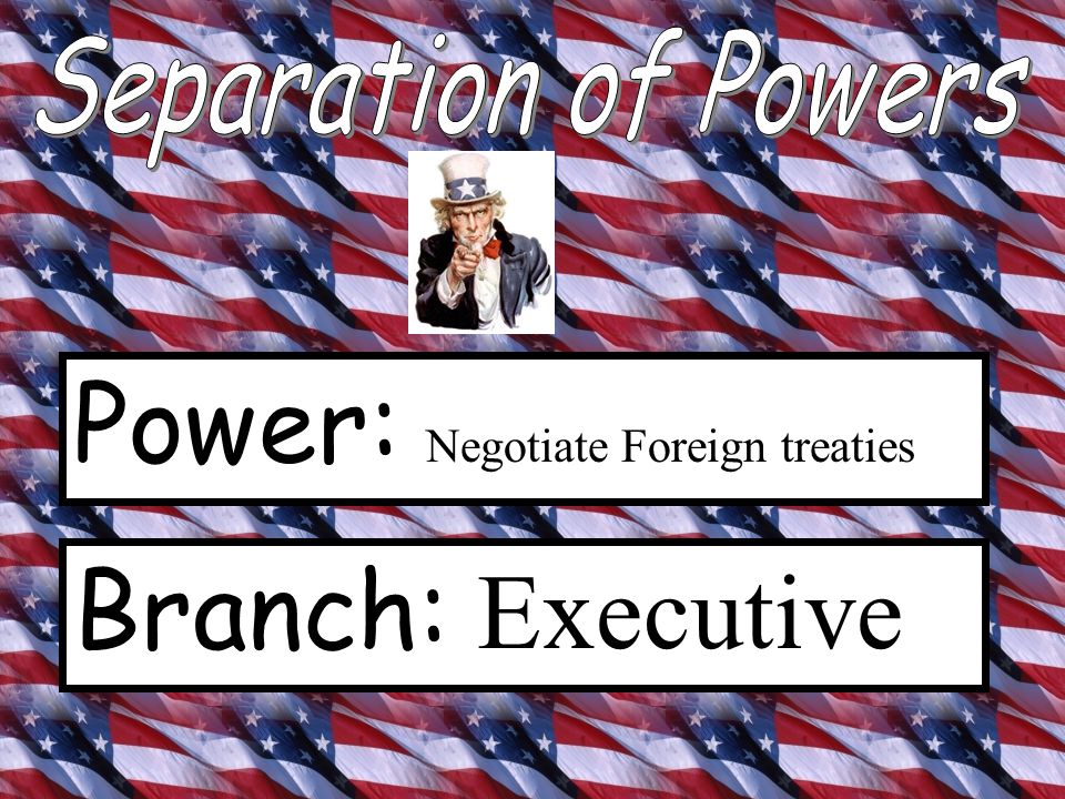 Power: Commander and Chief Branch: Executive