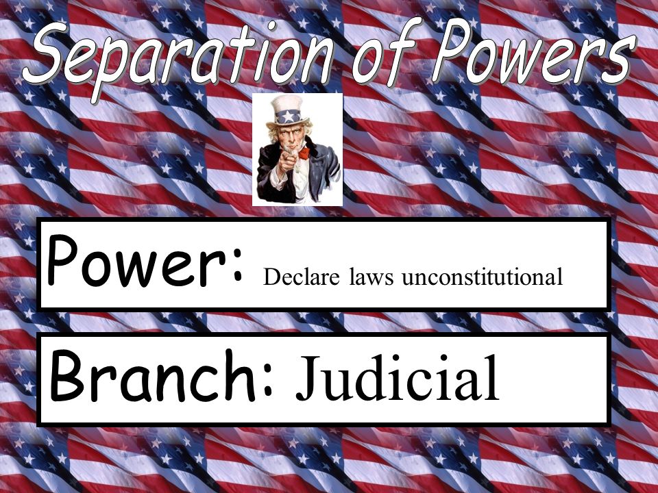 Power: Declare War Branch: Legislative