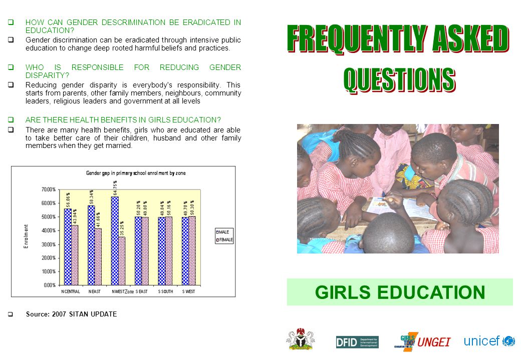 How Can Gender Descrimination Be Eradicated In Education