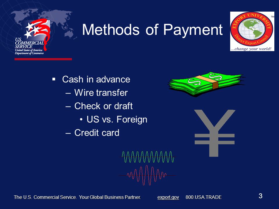 Ing Overseas 101 Managing Payment Risk And Financing The 3 The
