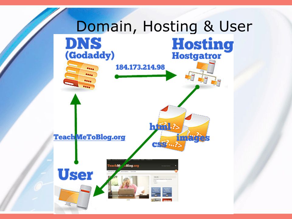 Domain, Hosting & User