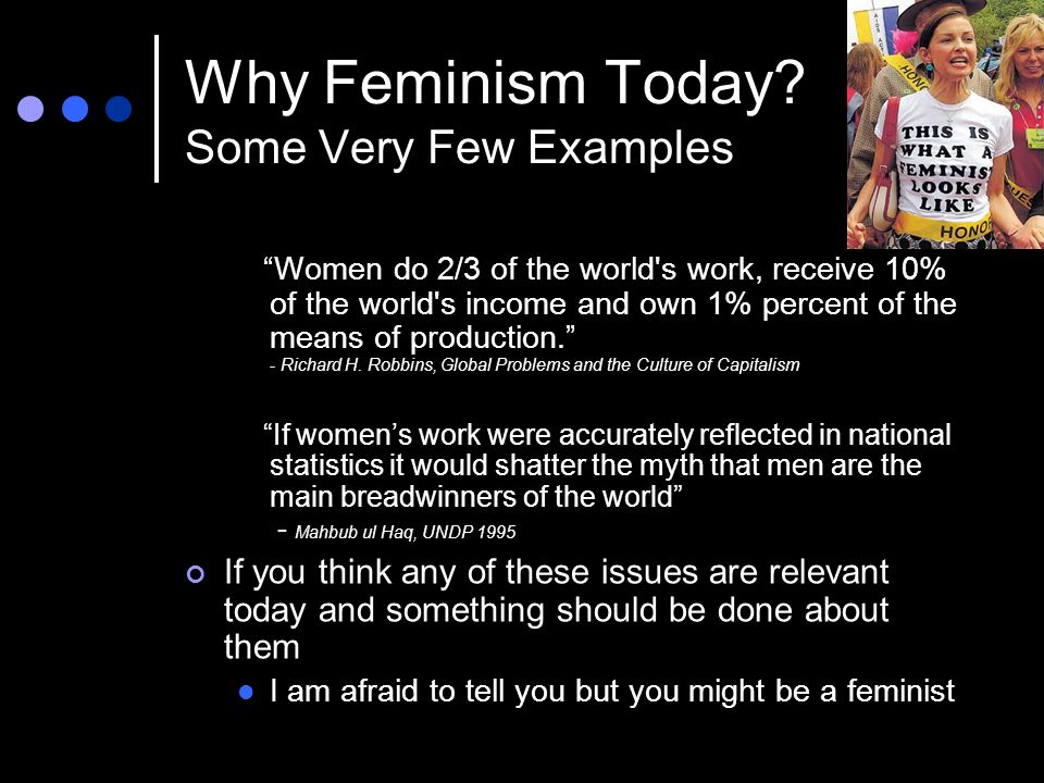 Why Feminism Today.