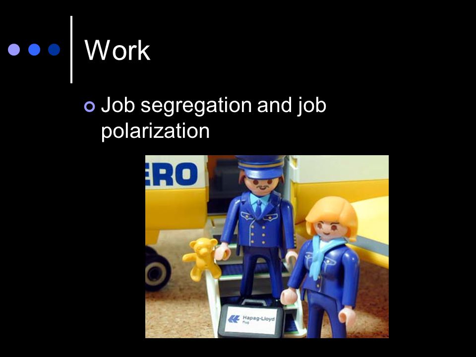 Work Job segregation and job polarization