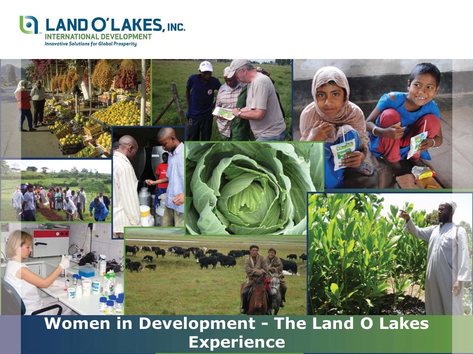 Women in Development - The Land O Lakes Experience