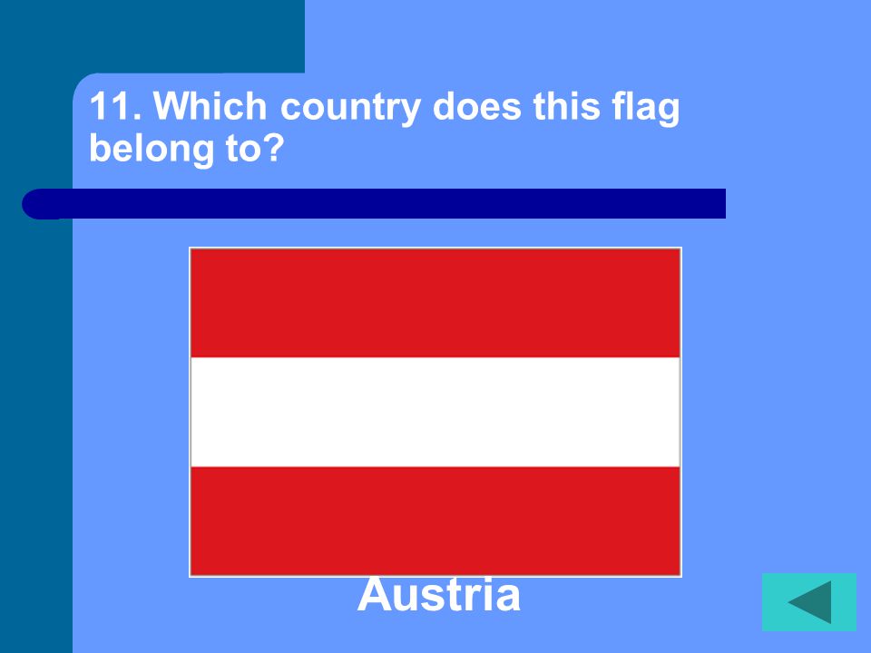 10. Which country does this flag belong to Finland