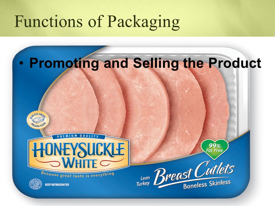 Functions of Packaging Promoting and Selling the Product