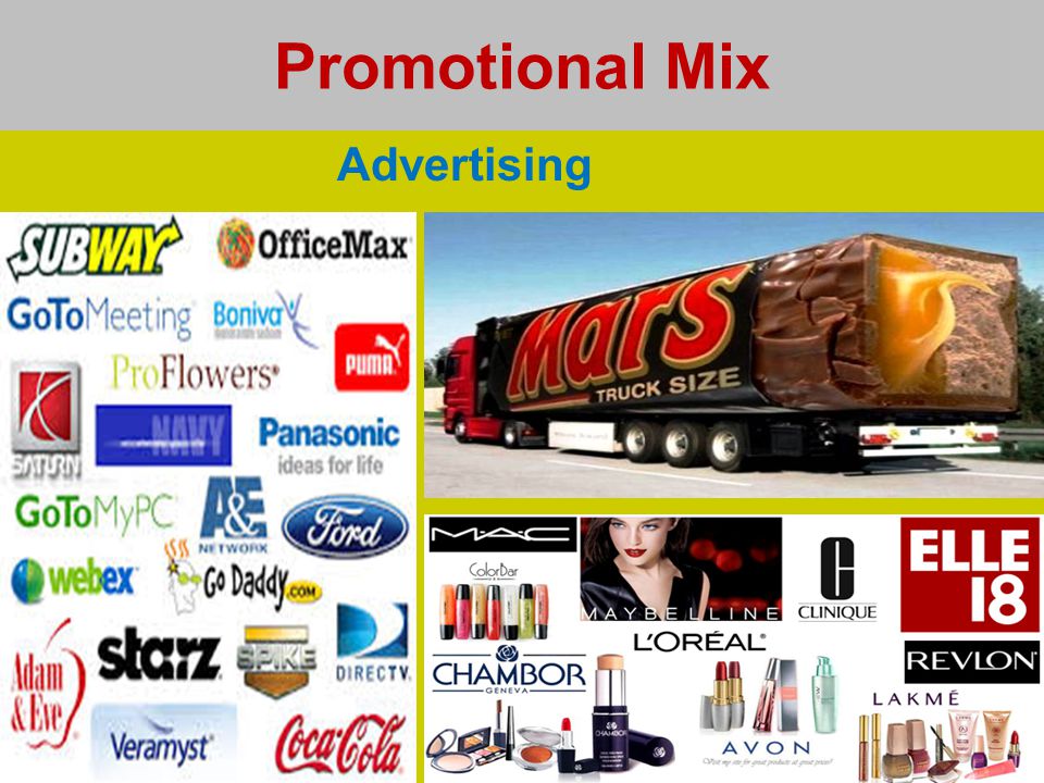Promotional Mix Advertising