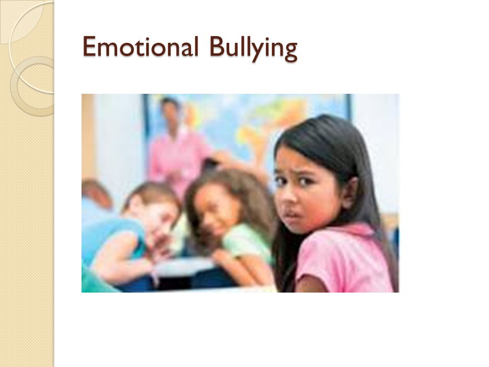 Emotional Bullying