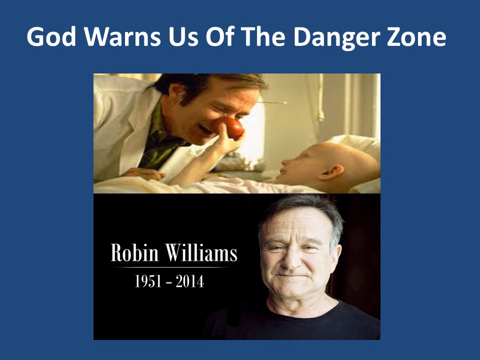 God Warns Us Of The Danger Zone