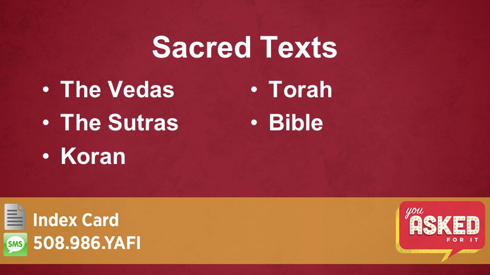 Sacred Texts The Vedas The Sutras Koran Torah Bible