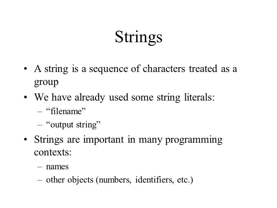 Some string