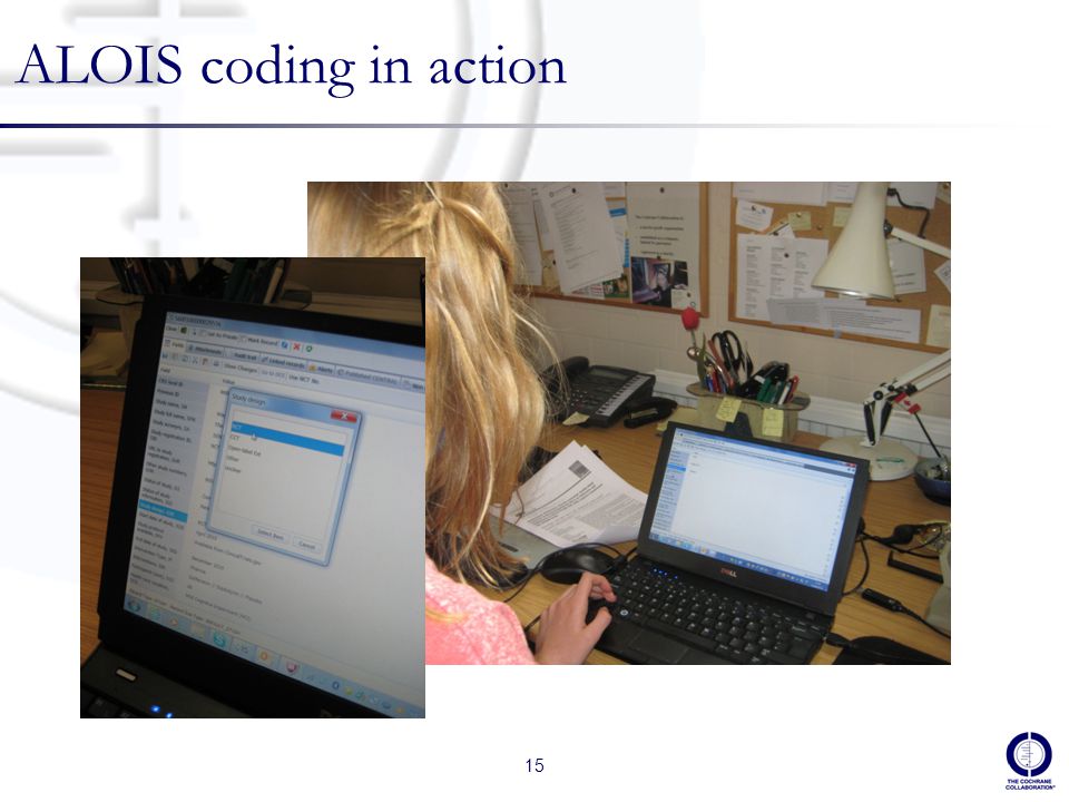 15 ALOIS coding in action