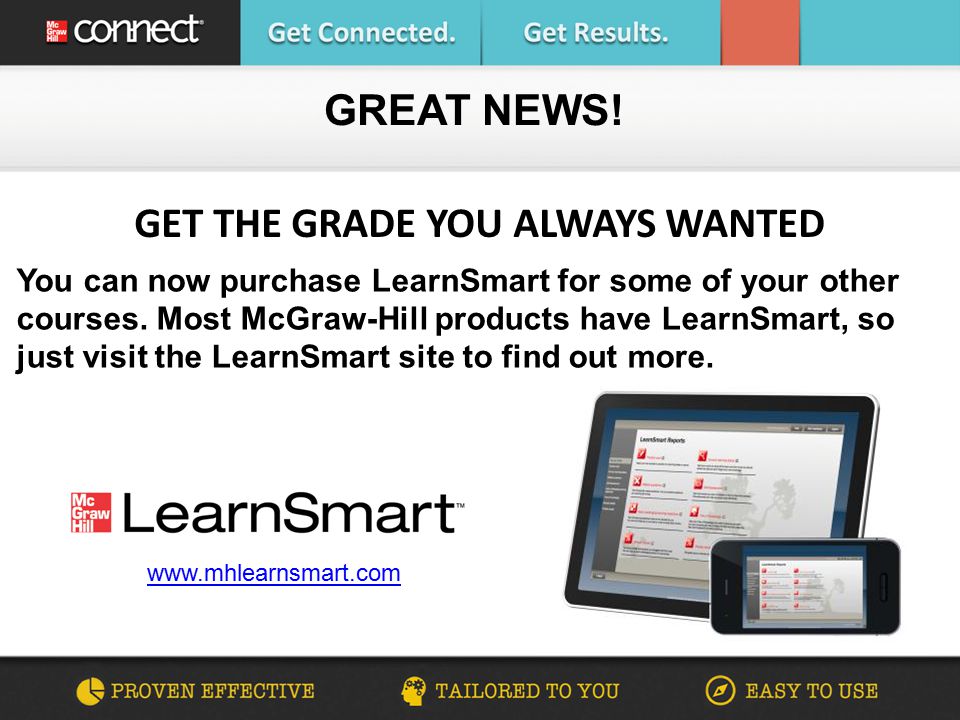 GET THE GRADE YOU ALWAYS WANTED GREAT NEWS.