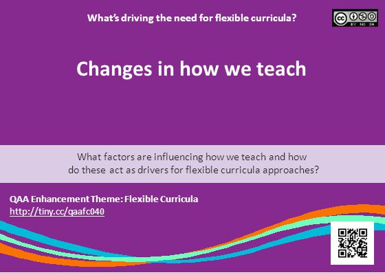 What’s driving the need for flexible curricula.