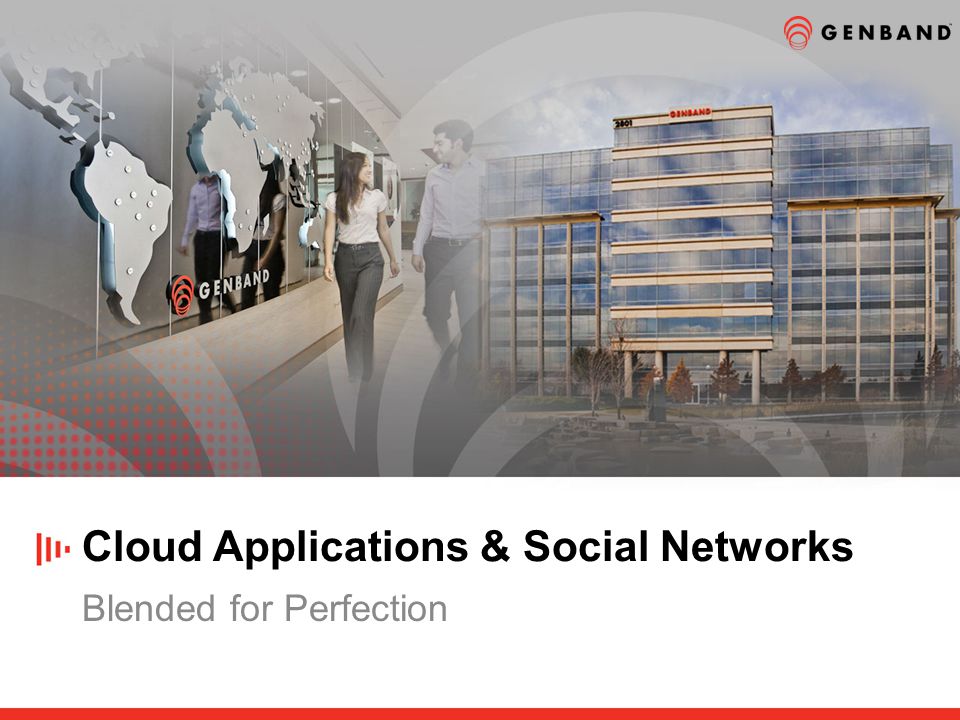 Cloud Applications & Social Networks Blended for Perfection