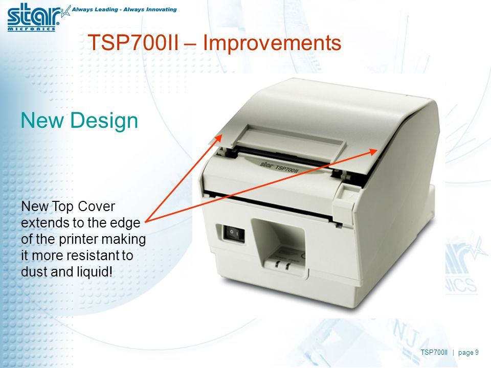 250mm/sec fits for Star Micronics TSP700II Label Receipt Ticket