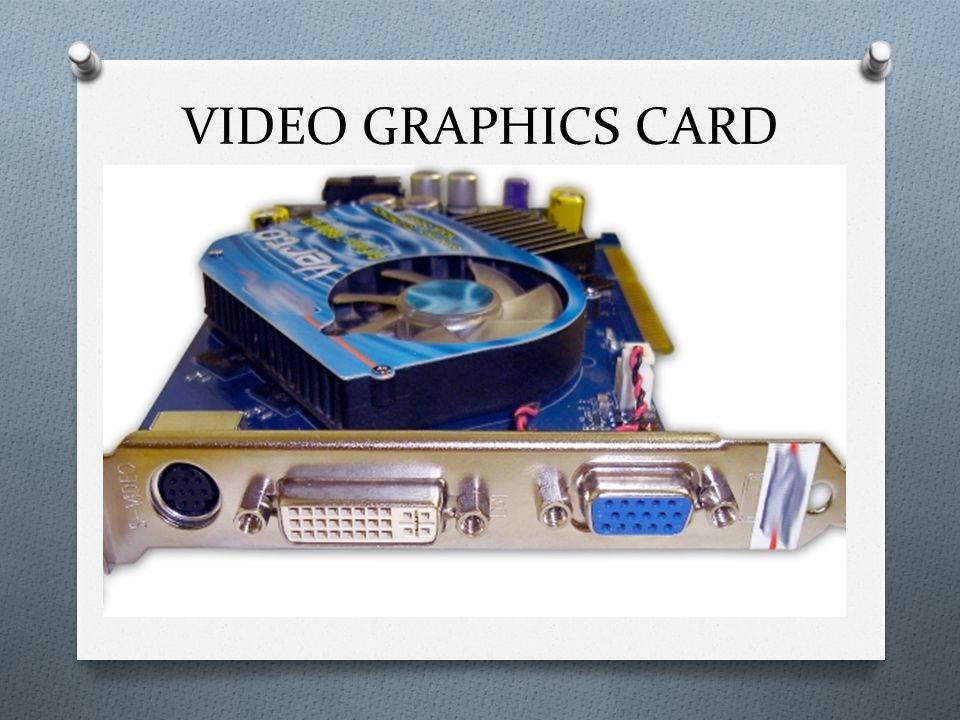 VIDEO GRAPHICS CARD