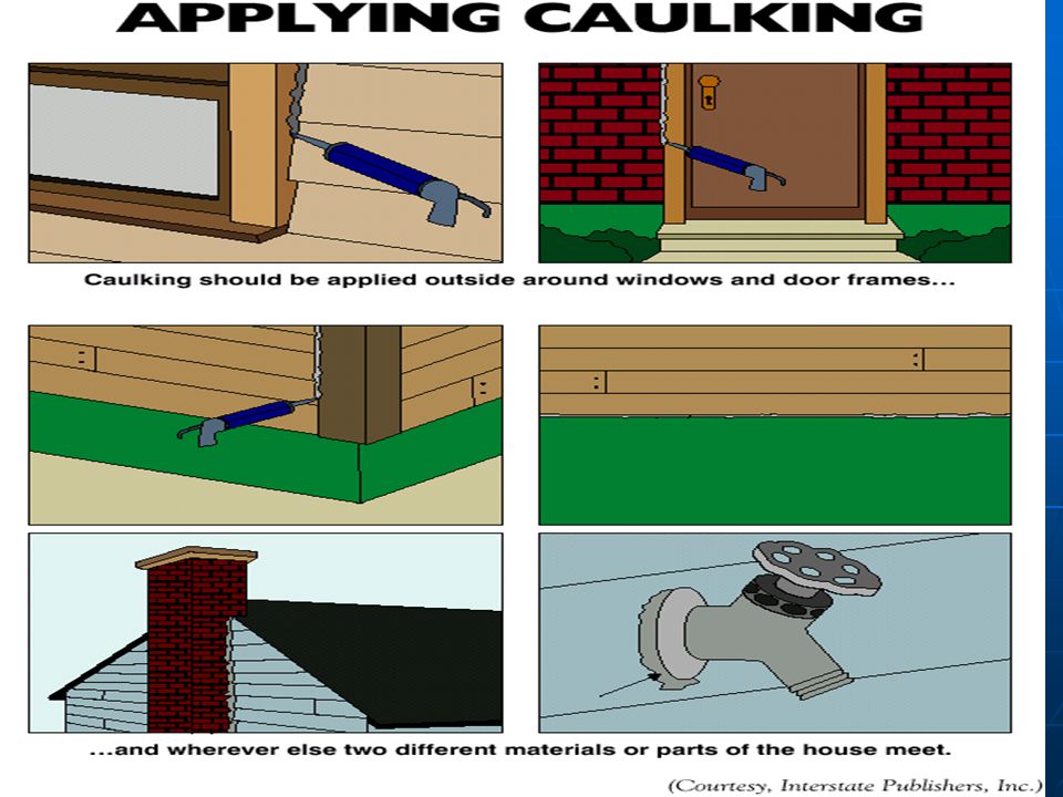Caulking / Weatherstripping Glazing putty is the material that seals between the frame and the glass of a wooden window.