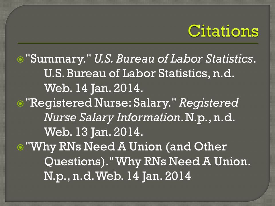  Summary. U.S. Bureau of Labor Statistics. U.S.