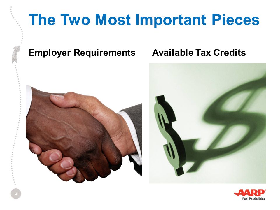 The Two Most Important Pieces Employer RequirementsAvailable Tax Credits 2