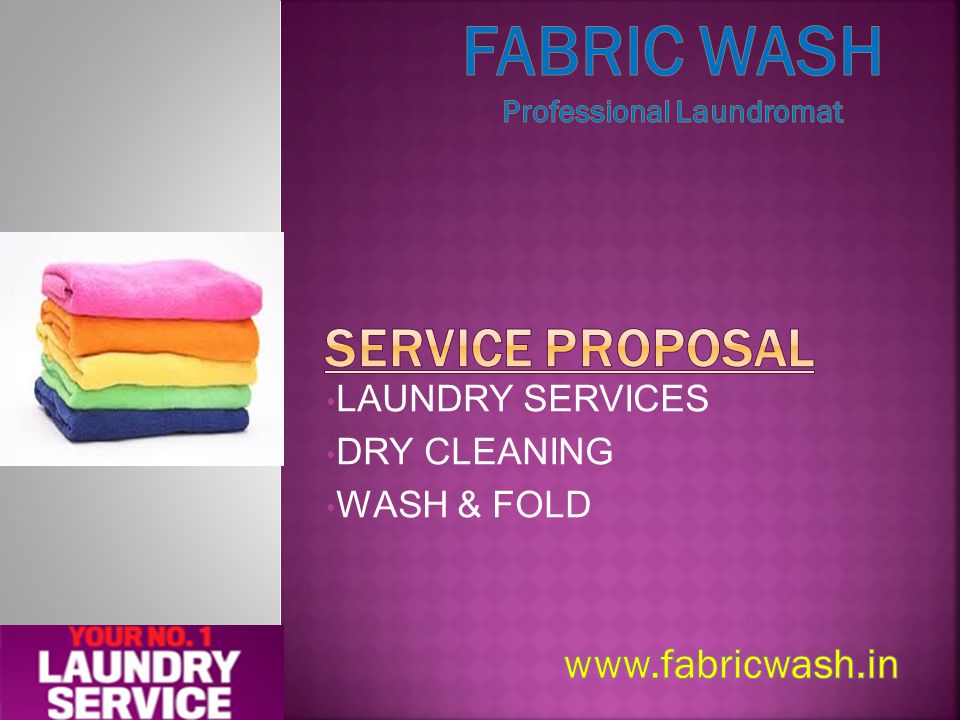 LAUNDRY SERVICES DRY CLEANING WASH & FOLD