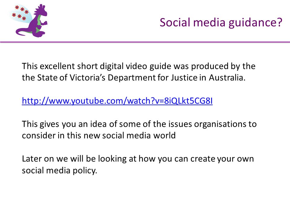 This excellent short digital video guide was produced by the the State of Victoria’s Department for Justice in Australia.