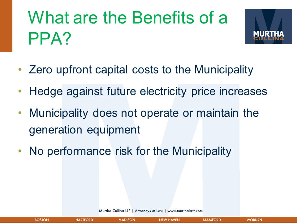What are the Benefits of a PPA.