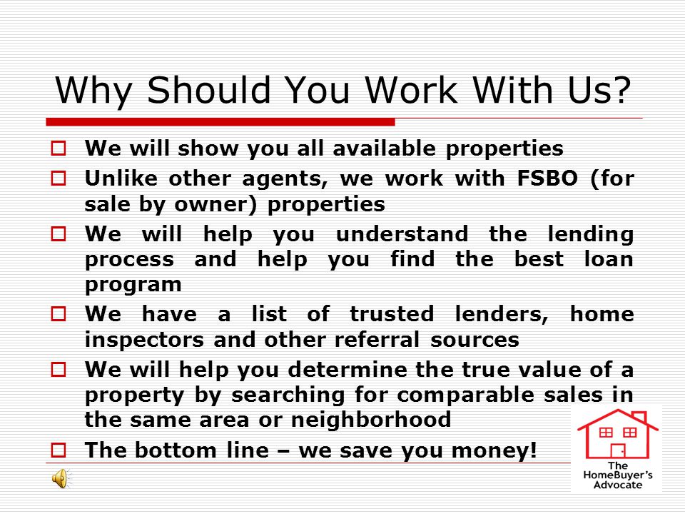 What if you want to buy a FSBO.