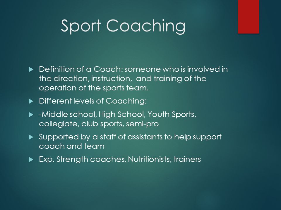 Sport Coaching and Human Performance KENYA, DERRICK, AYAN, JEREMY EDUC ppt  download